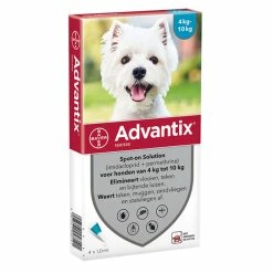 Advantix Advantix Hond 100 - 4-10 Kilo 4 Pip