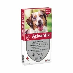 Advantix Advantix Hond 250 - 10-25 Kilo 4 Pip