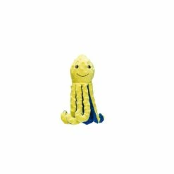 Beeztees Beeztees Hondenknuffel Octopus Amy - Geel