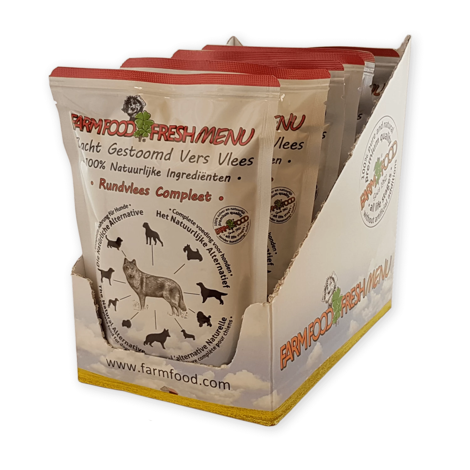 Farm Food Farm Food Fresh Menu - Rundvlees Compleet - 300 Gram - Afbeelding 2