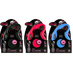 Flexi Flexi Hondenriem - Tape - L - Classic - 8 Meter