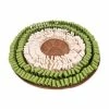 Snuffelmat Rond - 48 Cm - Cookie White Green