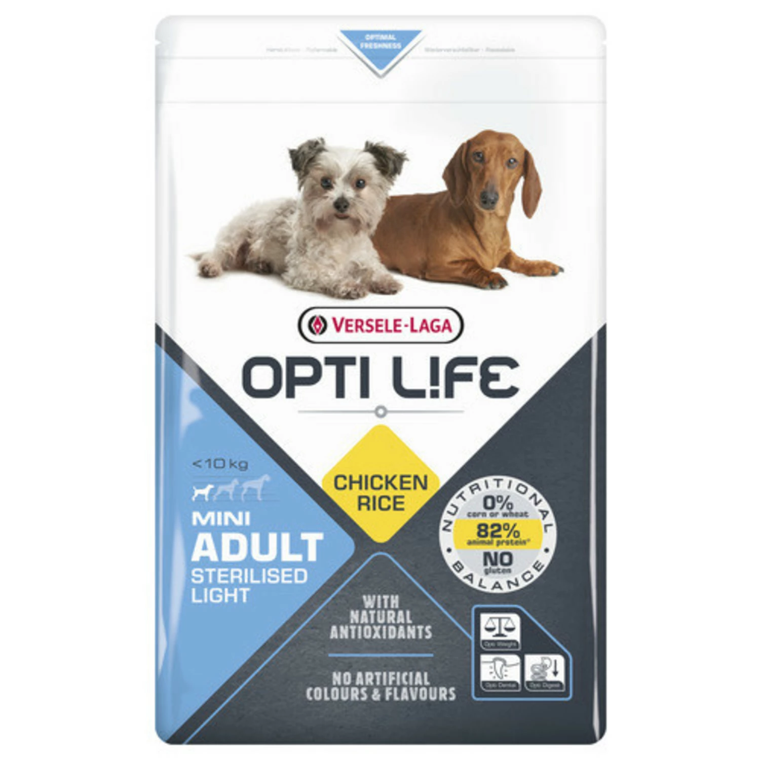 Versele-Laga Opti Life Hondenvoer - Adult Mini Light - Chicken - Afbeelding 3