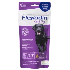 Vétoquinol Flexadin - Ondersteuning Gewrichten - Adult Dog Chews 70 Stuks